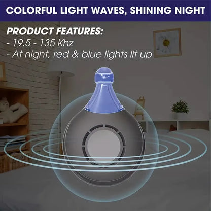 Ultrasonic Flea & Tick Repeller for Pets - Dog Flea & Tick Control the Flea Collar Will Protect Your Pets Automatically